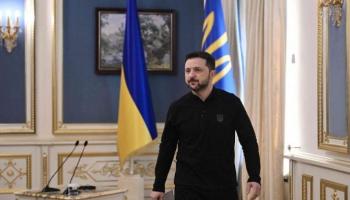 الرئيس الأوكراني فولوديمير زيلينسكي