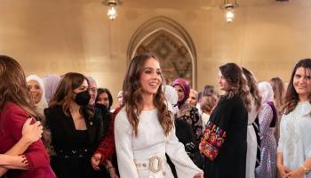إطلالات الأميرة إيمان بتصاميم عالمية راقية