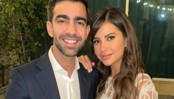 سارة مراد وزوجها