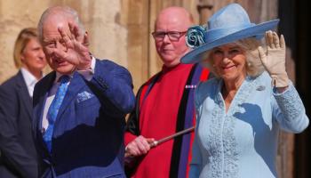 الملك تشارلز والملكة كاميلا