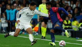 أليخاندرو بالدي ضد ريال مدريد في الكلاسيكو