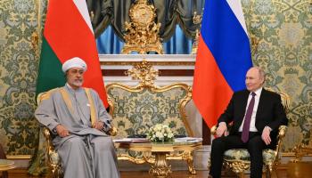 بوتين وسلطان عمان