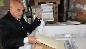 وصول القطع الأثرية الى تونس