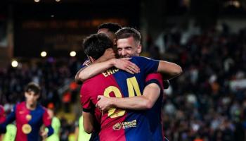 برشلونة متصدر الدوري الإسباني
