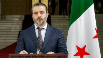 أسعد الشيباني وزير الخارجية السوري