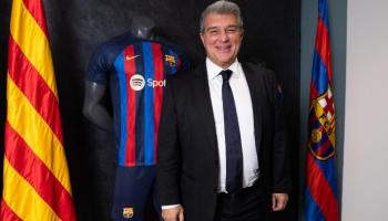 خوان لابورتا رئيس برشلونة
