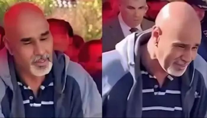 الأب يسيطر عليه الحزن وتأثير الصدمة 