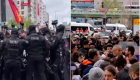 Taksim'e yürümek isteyen gruba polis müdahale etti
