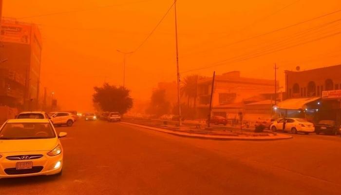 عاصفة رملية في العراق