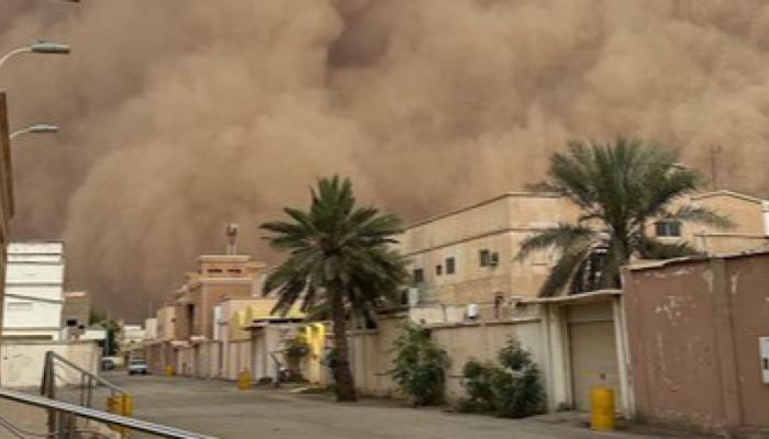 عاصفة الرس في السعودية