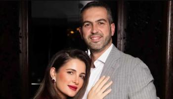 أحمد هلال وزوجته