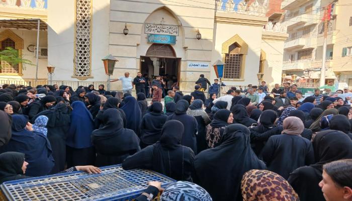 جنازة طالبة كلية العلوم بجامعة الزقازيق