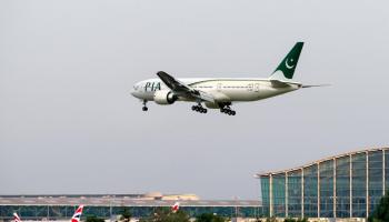 طائرة باكستانية
