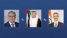 عبدالله بن زايد لنظيريه الهندي والباكستاني: الحوار سبيل وحيد لحل الخلافات