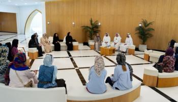 الوفد الفرنسي في جامع الشيخ زايد 