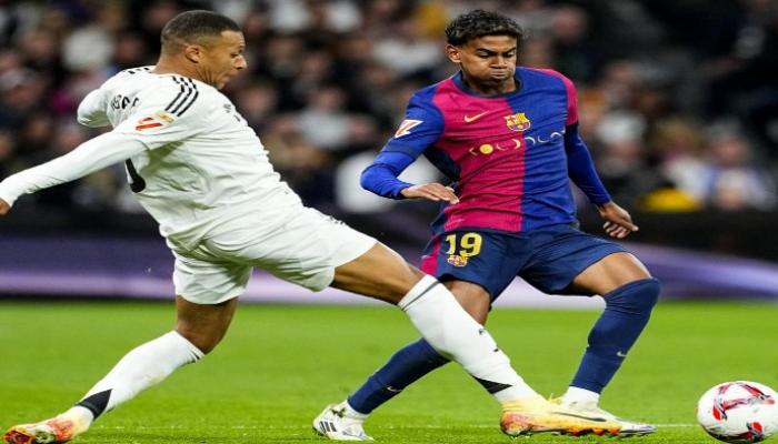 لامين يامال ومبابي 