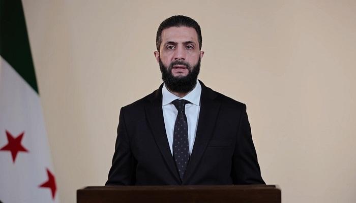 الرئيس السوري أحمد الشرع