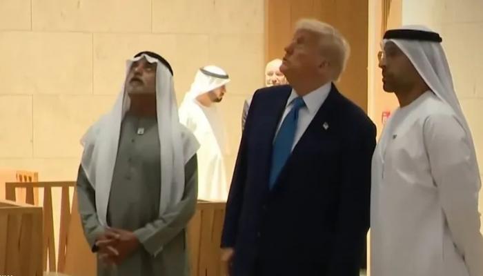 الرئيس الأمريكي في بيت العائلة الإبراهيمية