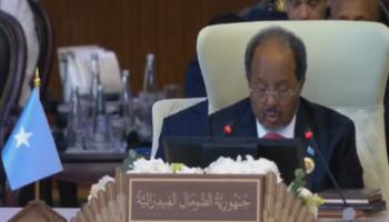  الرئيس الصومالي حسن شيخ محمود