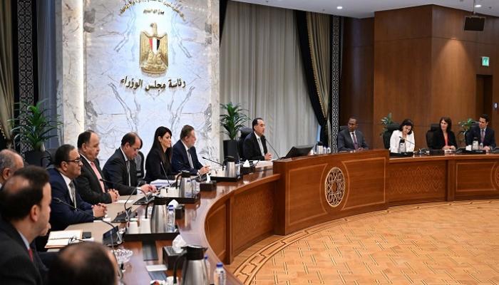 جانب من اجتماع الحكومة المصرية مع نائب المدير العام لصندوق النقد الدولي