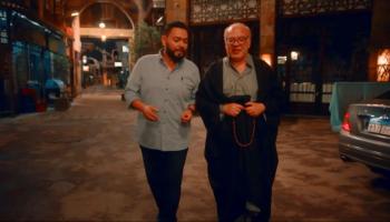 مشهد من مسلسل حرب الجبالي