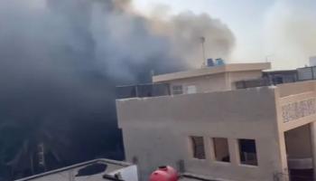 حريق بغداد