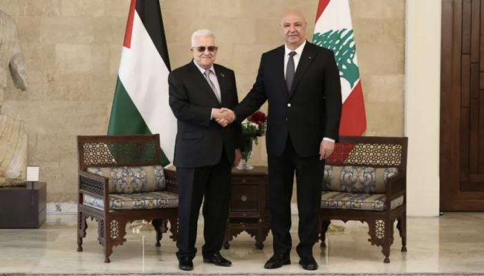 من لقاء جوزيف عون ومحمود عباس