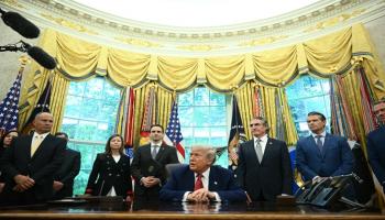 الرئيس الأمريكي دونالد ترامب - أ ف ب