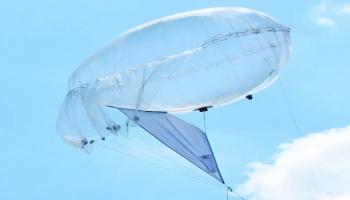 أحد بالونات شركة إيروبافوفنا الأوكرانية