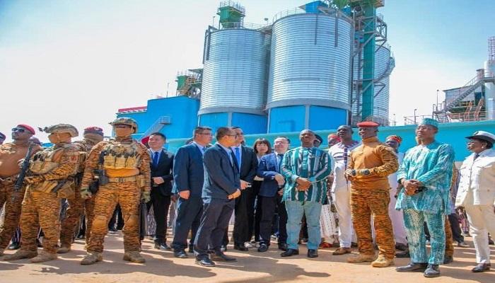 افتتاح مصنع أسمنت في بوركينا فاسو