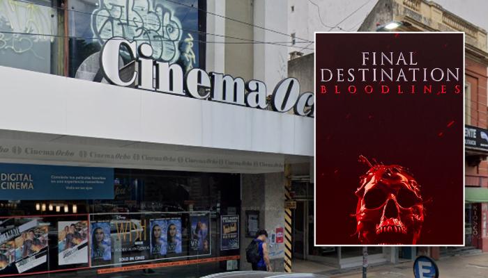 حادث داخل قاعة سينما خلال عرض فيلم رعب