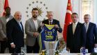 Cumhurbaşkanı Erdoğan, Fenerbahçe Beko’yu Vahdettin Köşkü’nde Kabul Etti