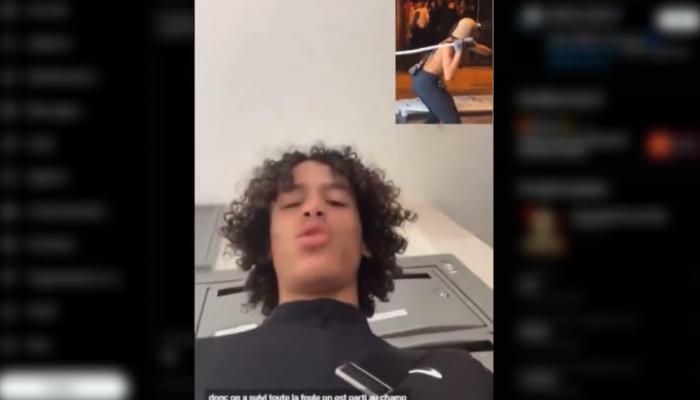 شاب يتباهى بالمشاركة في أعمال عنيف في باريس
