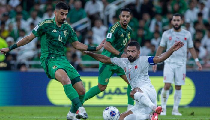 موعد مباراة السعودية والبحرين اليوم 