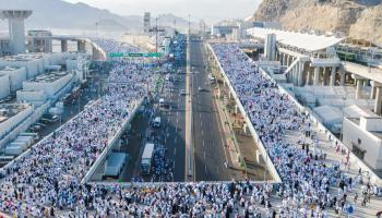 الحجاج في منى