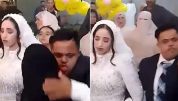 زفاف الشاب المصاب بمتلازمة داون
