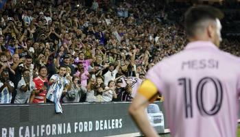 ليونيل ميسي قائد منتخب الأرجنتين