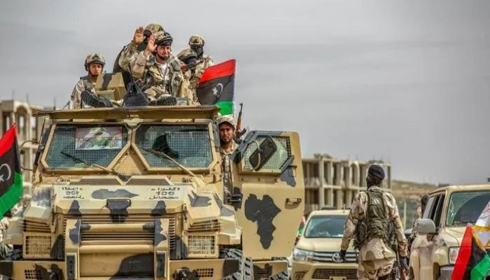 آليات وجنود الجيش الليبي - أرشيفية