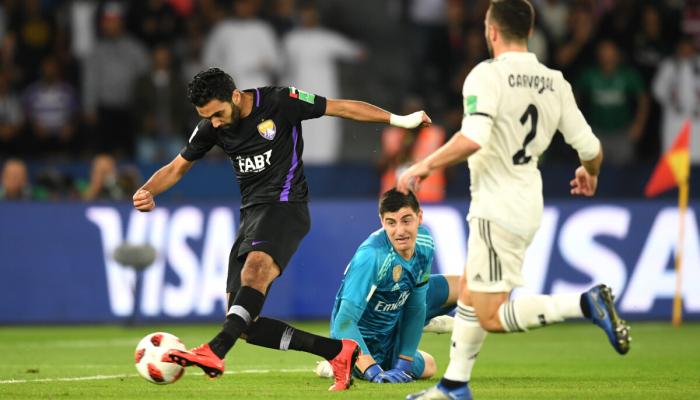 العين الإماراتي وريال مدريد في نهائي 2018