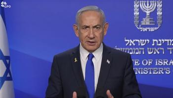 رئيس الوزراء الإسرائيلي بنيامين نتنياهو