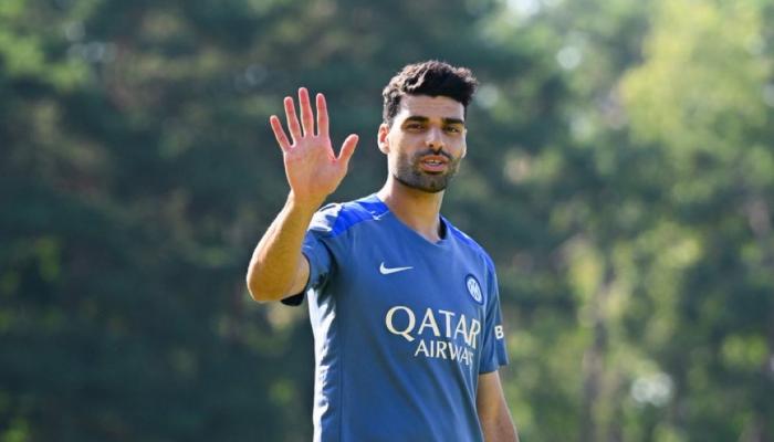 مهدي طارمي لاعب إنتر ميلان الإيطالي