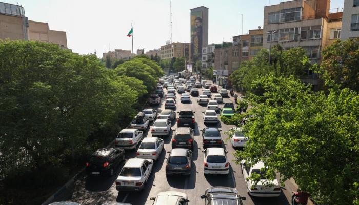 أحد شوارع العاصمة طهران
