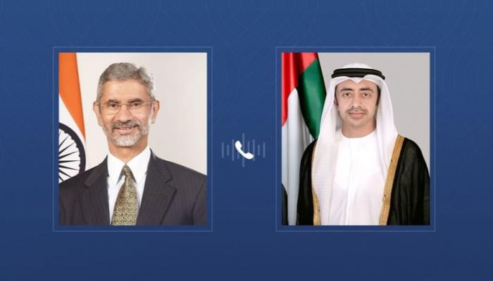 الشيخ عبدالله بن زايد آل نهيان وسوبرامنيام جايشانكار