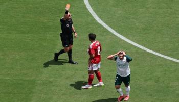 واقعة طرد لاعب بالميراس ضد الأهلي