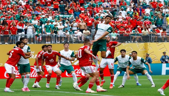 من مباراة الأهلي وبالميراس
