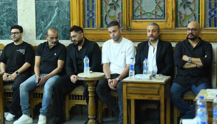 عزاء والدة المخرجة سارة وفيق 