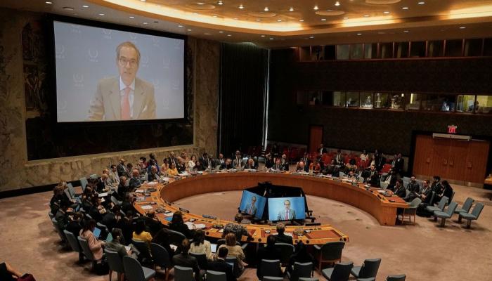 مدير الطاقة الذرية رافائيل في اجتماع مجلس الأمن 