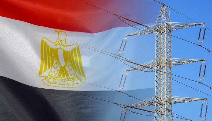 شبكات الكهرباء وعلم مصر - تعبيرية
