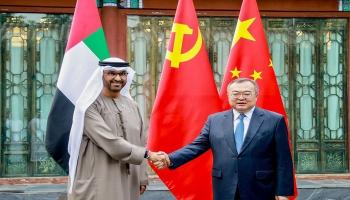 جانب من لقاءات الدكتور سلطان الجابر في الصين