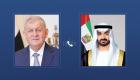 رئيس الإمارات يبحث مع الرئيس العراقي التطورات الإقليمية